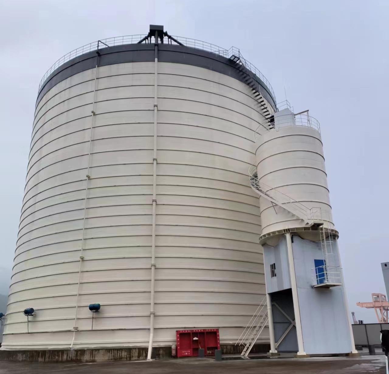 蛟河10万吨水泥钢板库